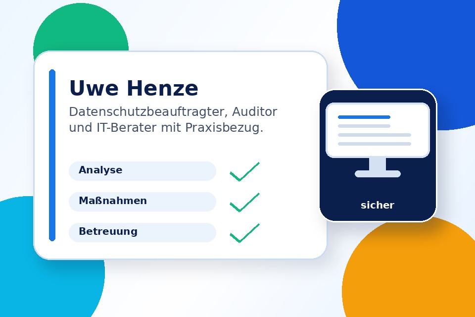 Symbolbild fachliche Beratung, Audit und IT-Praxis